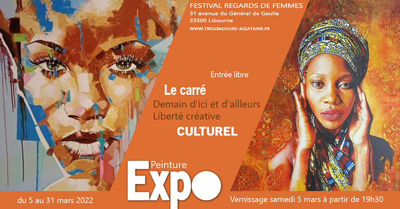 You are currently viewing Vernissage exposition « Demain d’ici et d’ailleurs : Liberté créative » – Samedi 5 mars à 19h30